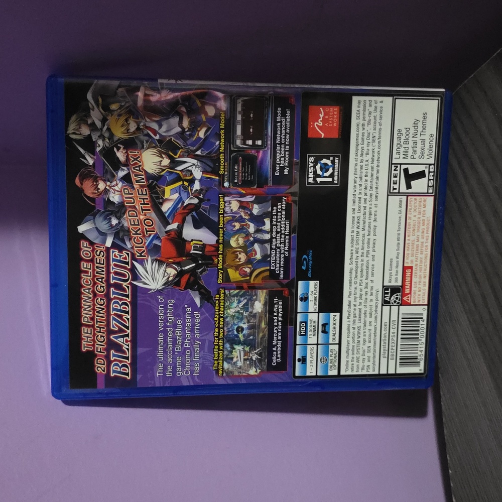 BlazBlue: Chrono Phantasma Extend PS4 Game - Picture 2 of 3